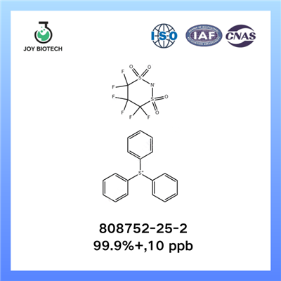 Trifenüülsulfoonium-4,4,5,5,6,6-heksafluorodihüdro-4H-1,3,2-ditiasiin-1,1,3,3-tetraoksiid CAS NO 808752-25-2