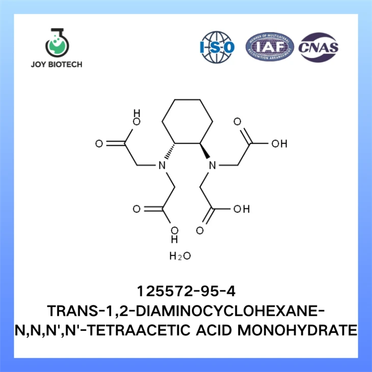 TRANS-1,2-DIAMINOTSÜKLOHEKSAAN-N,N,N',N'-TETRAÄÄDHAPE MONOHÜDRAAT CAS NR 125572-95-4
